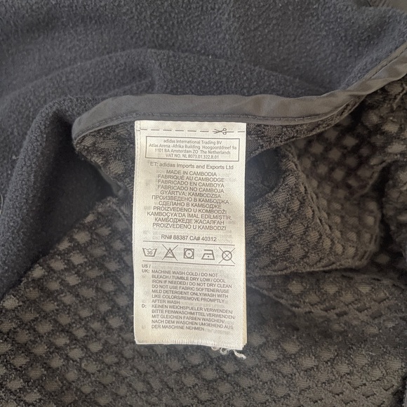 Adidas Men Climaheat Thermal Black Pullover 1/4 Zip. Size 2XL. - Picture 6 of 6